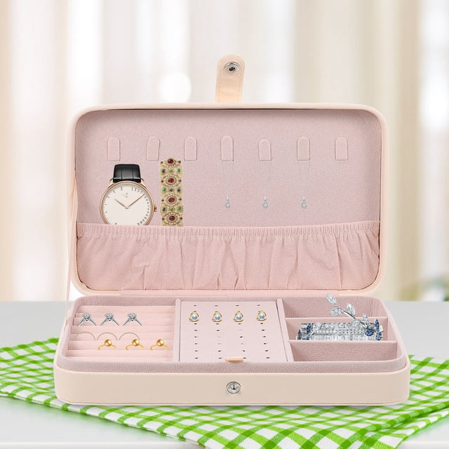 UPGRATOR Organizador De Escritorio Multifuncional Para Joyas Y Maquillaje En Caja De Almacenamiento