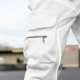 thumbnail image 5 of gakvov Cargo Pants For Men Men New Casual Pocket Overalls Loose Straight Leg Outdoor Running Trousers Pant, 5 of 5
