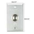 thumbnail image 2 of Interruptor de salida Unique Bargains de Aleación de aluminio para sistemas de control de acceso a la puerta, 2 of 5