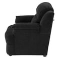 thumbnail image 3 of Sillón TRINITY Kendra 1 Plaza Negro para Sala, 3 of 7