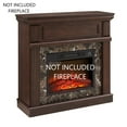 thumbnail image 2 of MDF Fireplace Mantel for 23-Inch Fireplaces - Cherry Finish Traditional Mantelpiece, 41-1/3 Inch Width x 14 Inch Depth x 40 Inch Height, 2 of 7