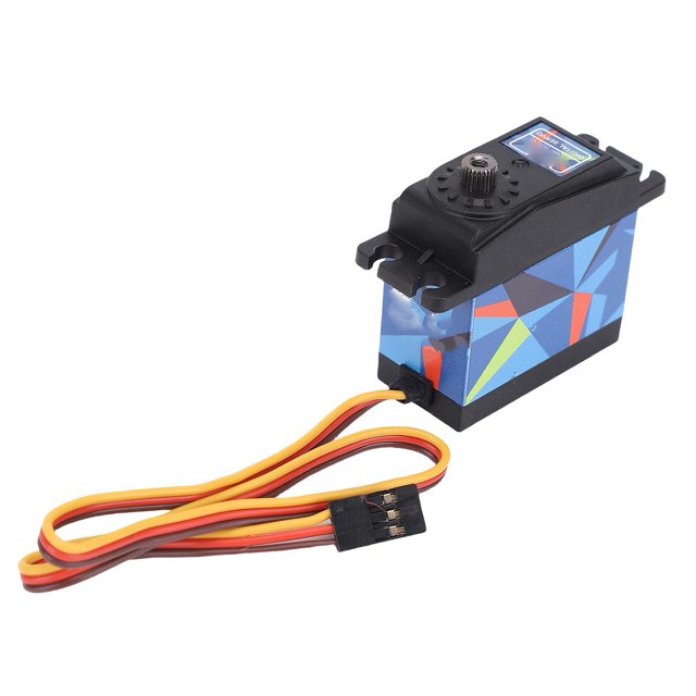 Servomotor Para Vehículo RC, Brazo De Metal 25T 35KG Servomotor Digital Eje De Hierro Duro IP66 A Prueba De Agua Para Camión Avión 1/12 1/10