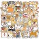 thumbnail image 1 of 50 pegatinas de perro Shiba Inu japonés, diseño de animales, para manualidades, papelería, álbumes de recortes, portátil, guitarra, maleta, grafiti (50 unidades, coloridas), 1 of 5