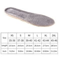 thumbnail image 3 of ZPAQI Warm Feet Thermal Insoles Highly Elastic Breathable Cotton Insoles Unisex, 3 of 18