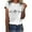 White, variant on Pitauce Valentine's Day T-Shirt for Women Love Heart Graphic Tees Cute Printed Short Sleeve Tops Shirts on Clearance
