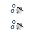 thumbnail image 1 of Vogacara Bloqueo de diferencial para 1/10 LOSI Baja Rey 4WD Piezas de aleación de aluminio para 1/10 LOSI Baja Rey 4WD plata plata 2Conjunto, 1 of 6