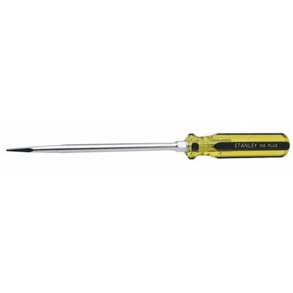 Stanley 680-66-168-A 0.37 in. 100 Plus Standard Screwdriver with 12 in. Shank