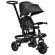 thumbnail image 1 of Qaba Triciclo para niños 4 en 1 con asiento reversible, manija de empuje de 2.8'-3.1' de altura, toldo, pasamanos, cinturón de seguridad, reposapiés de almacenamiento, embrague de freno, para niños de, 1 of 5