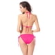thumbnail image 2 of Traje de baño sexy de dos piezas con cordones y división de color para mujer, 2 of 5