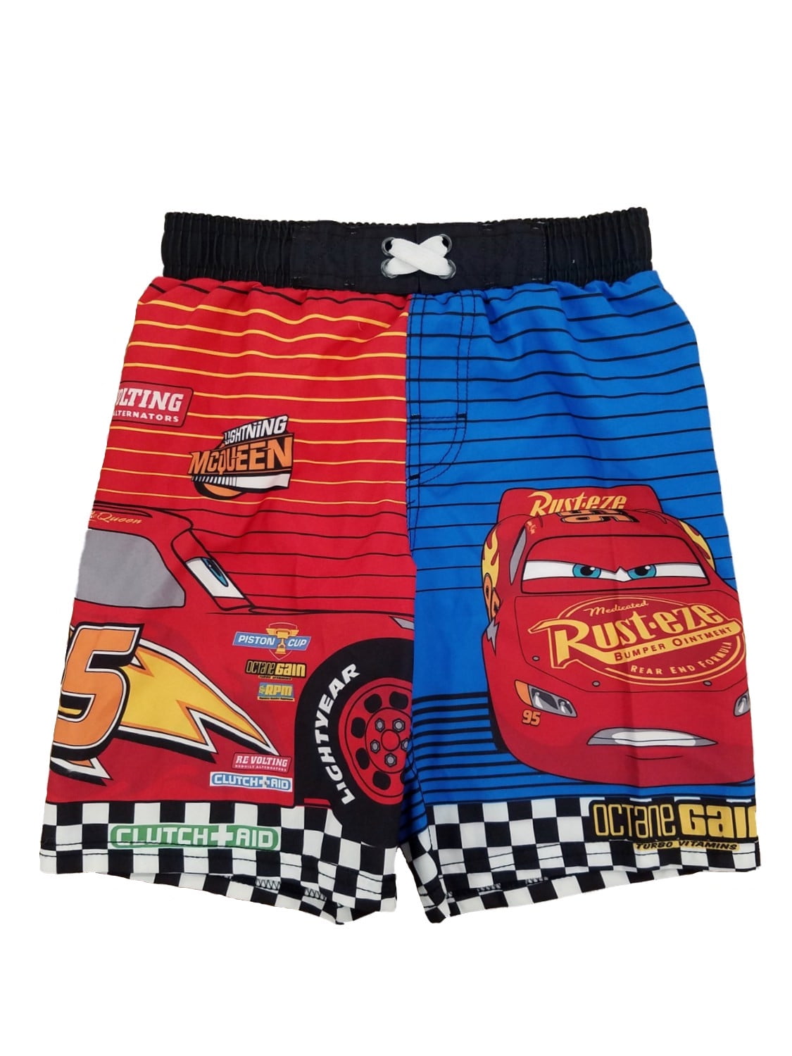 Disney Disney Pixar Cars 3 Little Boys Lightning McQueen Swim Trunks