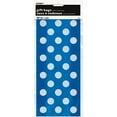 thumbnail image 2 of Unique Polka Dots Cellophane Bags, 14" x 5.63" (Pack Of 20), Royal Blue, 2 of 2
