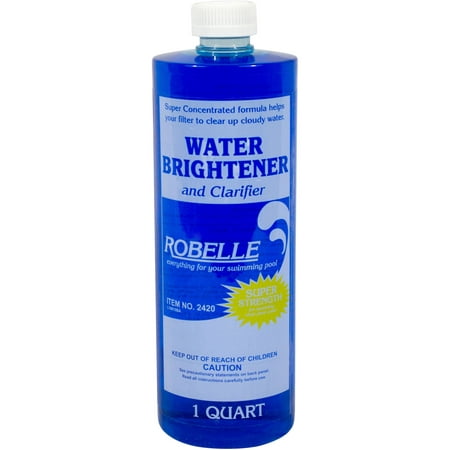 Robelle Water Brightener and Clarifier for Swimming Pools,