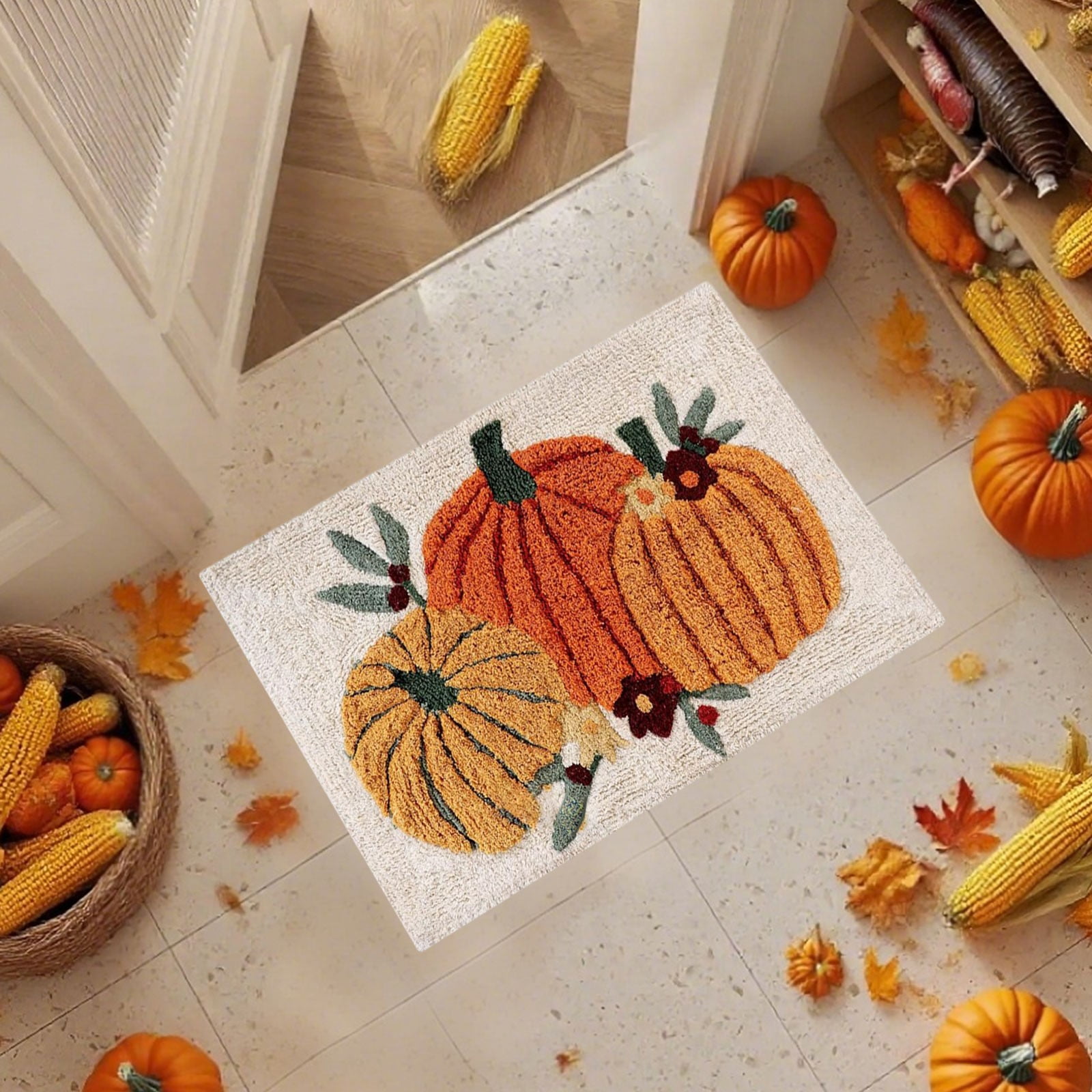 Bougies Décoratives D'halloween, Citrouille Bougie D'halloween, Bougie Chauffe Plat LED, Pour Décoration De Fête De Halloween Festival Orange(12 Pcs