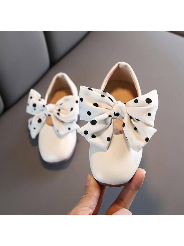 Details about  / Kids Girls Fashion Sweet Diamante Bowknot Boat Shoes Flower Girls Dress Shoes