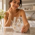 thumbnail image 6 of SLYNSHome Glass Cup with Nature-Inspired Designs Animals Themed, Large Capacity Stemless Tumbler for Everyday Beverages, Elegant Drinkware for Home and Gifting, 6 of 7
