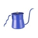 thumbnail image 5 of Cafetera de goteo Jarra de café Control de flujo Cuello de cisne Fácil de limpiar Hervidor de café expreso Hervidor de agua para acampar en el hogar Azul, 5 of 8