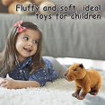 thumbnail image 3 of Peluche de capibara realista de 30 cm, regalo de dibujos animados para cumpleaños de niños, 3 of 5