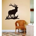 thumbnail image 1 of Wall Design Pieces Hunting Deer Animal Hunting Hunter Man Gun Boys Kids Bed Room Sports 18 X 18 Inches, 1 of 1