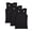 Black, variant on 3 Pack Toddlers Girls Dance Tank Tops Spaghetti Strap Racerback 𝖢amisole Baby Girl Athletic Solid 𝐂am𝐢 Casual Soft Sports Tank Tops