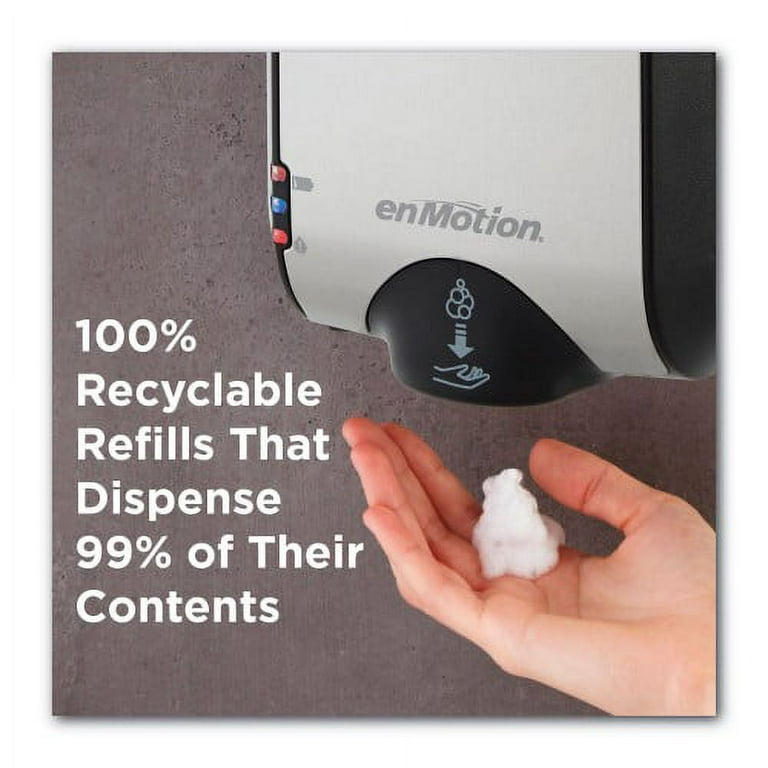 GP enMotion Automated Touchless Antimicrobial Foam Soap Refill, Unscented, 1,200 mL, 2/Carton GP enMotion Automated Touchless Antimicrobial Foam Soap Refill, Unscented, 1,200 mL, 2/Carton