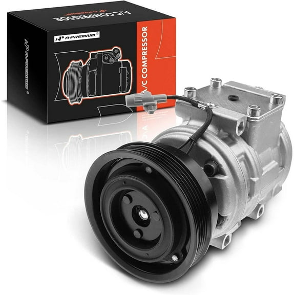 A-Premium AC Compressor with Clutch Compatible with Toyota RAV4 1998-2000 Sport Utility L4 2.0L