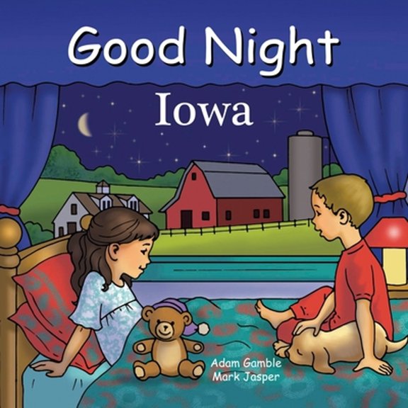 Pre-Owned Good Night Iowa (Hardcover) by Adam Gamble, Mark Jasper