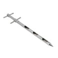 thumbnail image 3 of Soil Sampler Probe, 0.54m Easy To Clean Pointed Design Soil Sampling Tube  For Medicine Industry, 3 of 8