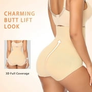 Vaslanda 2 Pack Tummy Control Shapewear Panties for Women High Waisted Body Shaper Underwear Girdle Panty Seamless Shapewear