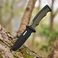 thumbnail image 5 of Dispatch 4.2" Hunting Knife, Survival Knife, Fixed Blade Camping Knife with K-Sheath, Rubber ABS Handle for Outdoor, 5 of 11