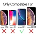 thumbnail image 2 of Case for Apple iPhone XR Cell Phone Case with Tempered Glass Screen Protector, Ring Kickstand for Men Military Bumper Hard TPU Shockproof Full Body Silicone Protective Cover iPhone XR Black, 2 of 8