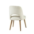 thumbnail image 3 of Gracie Mills Mccarthy Set of 2 Modern Armless Dining Chairs - GRACE-10658, 3 of 3
