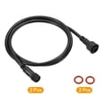 thumbnail image 4 of Uxcell Extension Cable Wire, 3.28Ft 4 Pin 20 AWG Waterproof IP67 Connector Black 2Pcs, 4 of 5