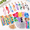 618 Pcs Bead, variant on 1227 Beaded Keychain Making Kit For Women Diy Bag Charm Kits