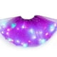 thumbnail image 5 of Women Stars Sequin Tutu Led Neons Colorful Dance Party Short Dress Tutu Skirts,white, 5 of 5