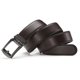 thumbnail image 3 of Cinturón de vestir para hombre: cinturón de cuero con trinquete de 1 1/4" con clic cómodo: el compañero perfecto para los zapatos de vestir para hombre, 3 of 6
