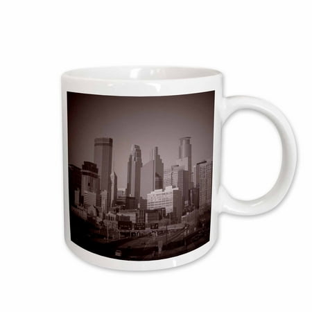 

3dRose Vintage View of Minneapolis Ceramic Mug 11-ounce