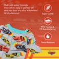 thumbnail image 2 of Set de pijama Disney Boys Cars, 2 piezas, viscosa, ajuste ajustado, 2T, 2 of 8