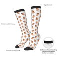 thumbnail image 4 of Balery Cute Little Pirate Red Panda Calcetines novedosos Calcetines deportivos Calcetines hasta la rodilla Calcetines de algodón Calcetines originales y geniales, 4 of 6