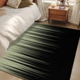 thumbnail image 4 of Sage Green Black Ombre Area Rugs 3'x5', Washable Small Throw Rugs for Living Room Bedroom, Modern Abstract Striped Gradient Indoor Outdoor Rug Non-Slip Low Pile Carpet Runner Reversible Floor Mats, 4 of 8