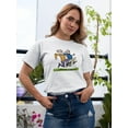 thumbnail image 2 of Jogging Couple T-Shirt Women -Wilfred Hildonen Designs, Female 5X-Large, 2 of 4
