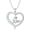 Animal 1, variant on 925 Sterling Silver Necklaces with Opal in the Animal Collection for Men and Women Sloth/Owl/Hedgehog/Bear/Chicken/Dinosaur/Elephant/Hamster/Koala/Capybara/Hen