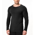 thumbnail image 2 of GENTS BLISS Thermal Underwear Shirts for Men Crewneck Fleece Lined Men Thermals Tops Long Sleeve Shirts for Men Base Layer 2 Pack, 2 of 9