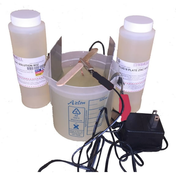 Caswell Science Plating Kit - Zinc Plating