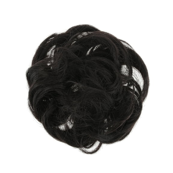 Unique Bargains 1 Pc Nature Long Hair Wig hair clip for Women 5.51inch Brown