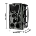 thumbnail image 2 of HC801A Trail Camera 20MP HD Waterproof Wildlife Hunting Scouting Camera Infrared Night Vision Surveillance Trap Camera, 2 of 5