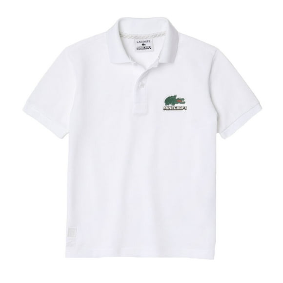 Lacoste Polo en Coton Biologique pour Garçons/filles Minecraft