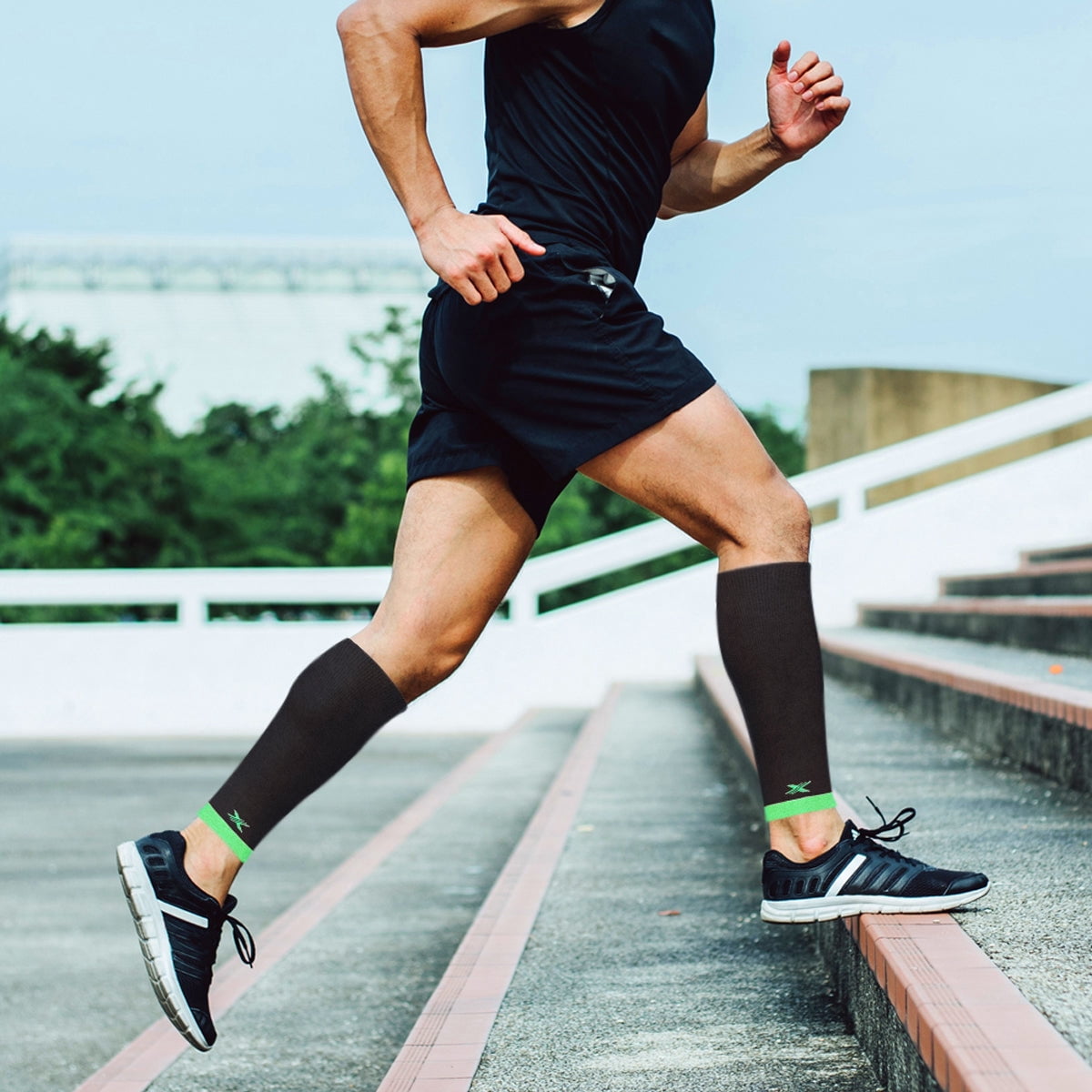 Elite Lightweight Calf Compression Sleeves (1-Pair)