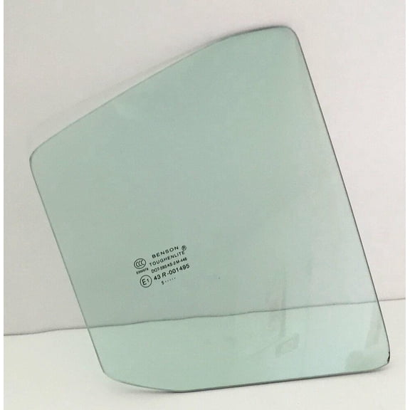Passenger Right Side Rear Vent Window Vent Glass Compatible with Mazda 3 2014-2018 Models