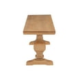 thumbnail image 4 of Balasco Dining Bench, Rustic Honey, 4 of 9