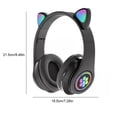 thumbnail image 4 of Inteprter Glow Headset Wireless Earstud Gaming Supplies Reduction Birthday Functional Headphone Present Glowing Multipurpose Noise Type5 NO5, 4 of 6